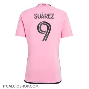 Inter Miami Luis Suarez #9 Prima Maglia 2024-25 Manica Corta